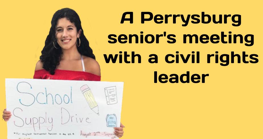 A Perrysburg senior’s meeting with a civil rights leader