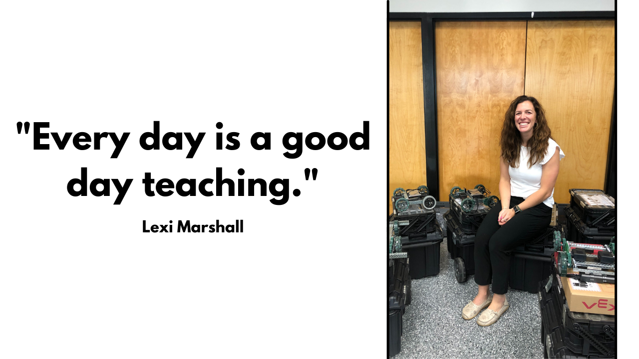 Behind the Mask: STEM teacher Lexi Marshall